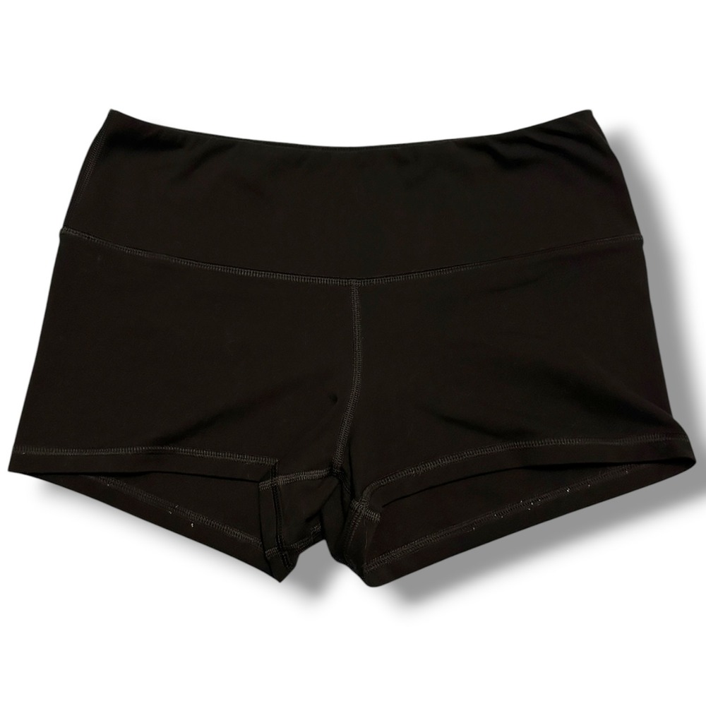 Fleo Women's Original Shorts 2" Black Size M Athletic Activewear Gym